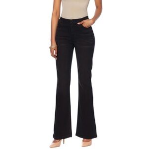 DG2 Diane Gilman Up-Lifter Stretch Bootcut Jeans Black Women’s 16 TALL NWT